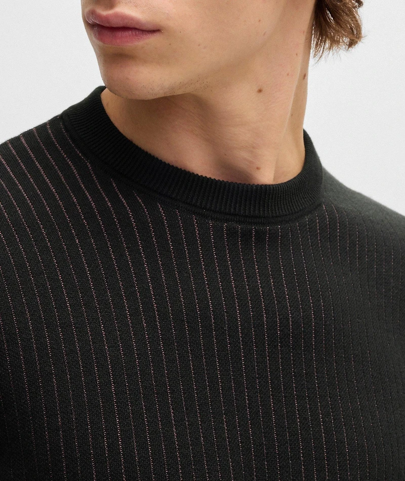 Beloy Striped Cotton Sweater