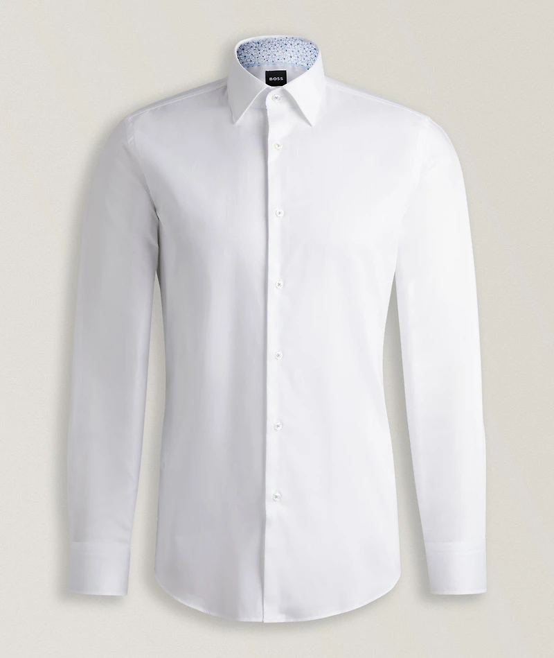 Hank Cotton Poplin Dress Shirt