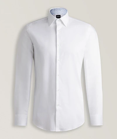 Hank Cotton Poplin Dress Shirt