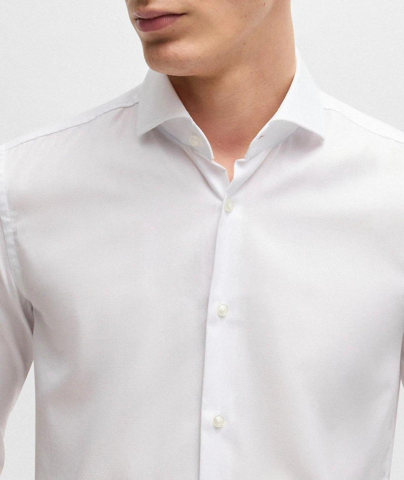 Hank Structured Cotton Dress Shirt