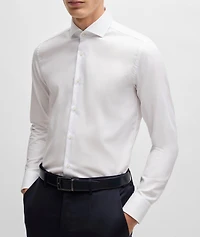 Hank Structured Cotton Dress Shirt
