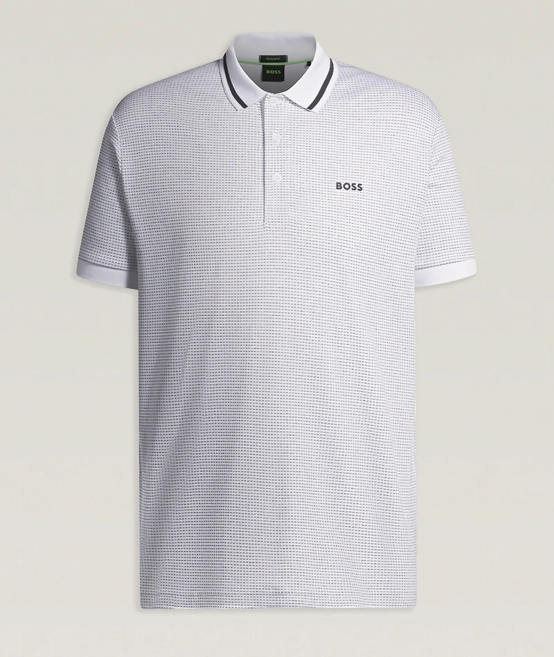 Paddy Tape Jacquard Cotton Polo