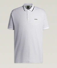 Paddy Tape Jacquard Cotton Polo