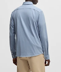 Roan Stretch-Cotton Jersey Shirt