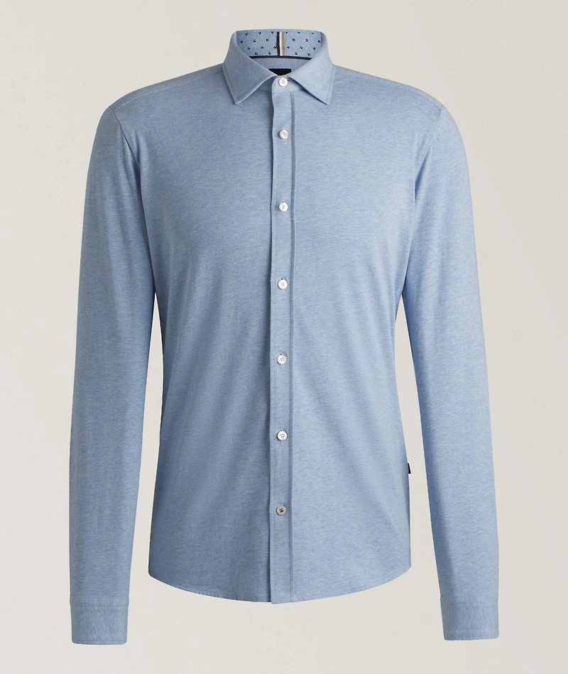 Roan Stretch-Cotton Jersey Shirt
