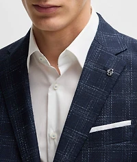 Hutson Check Wool-Blend Sport Jacket