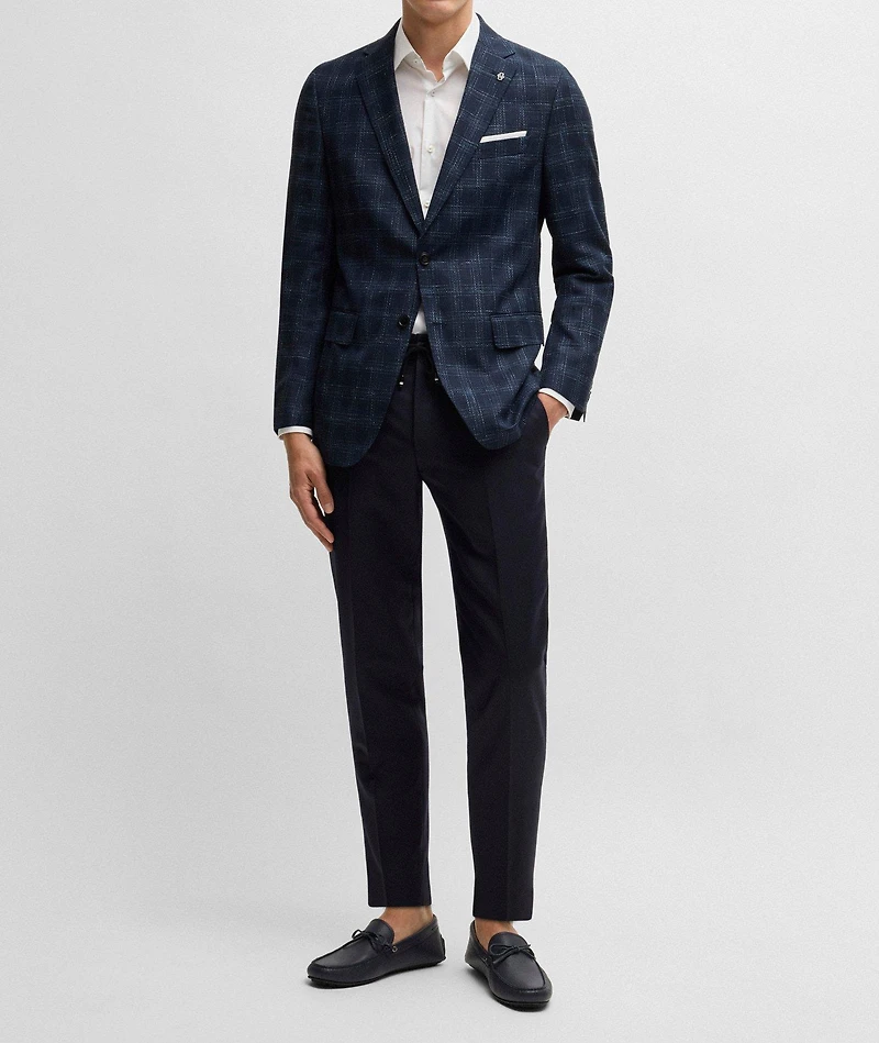 Hutson Check Wool-Blend Sport Jacket