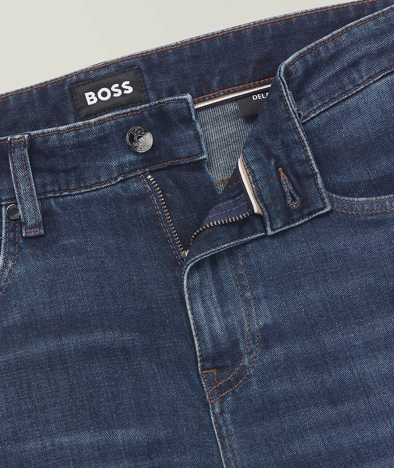 Delaware Stretch-Cotton Jeans
