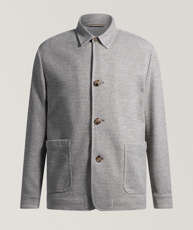 Carper Cotton-Blend Overshirt
