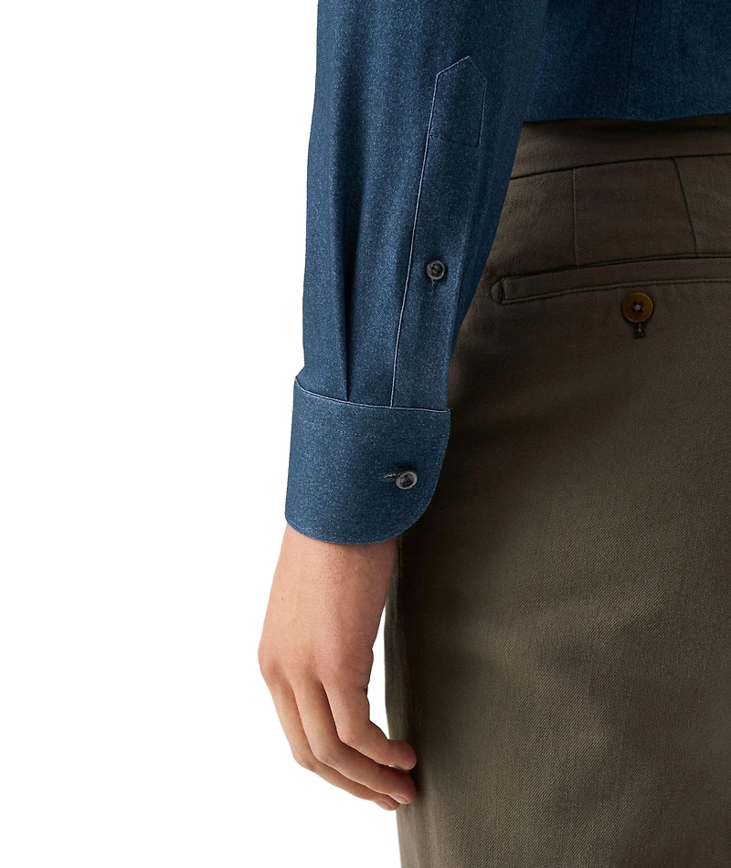 Slim-Fit Four-Way Stretch DressShirt