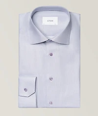 Slim-Fit Semi-Solid Shirt