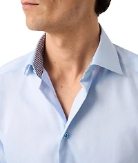 Slim-Fit Signature Twill Dress Shirt