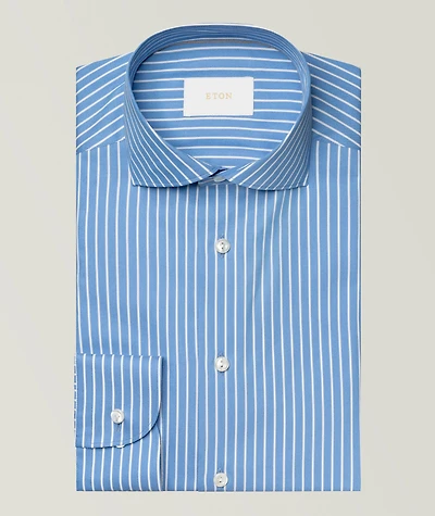 Contemporary-Fit Elevated Stripe Dress Shirt