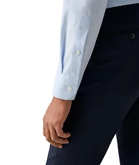 Slim-Fit Elevated Piqué Dress Shirt