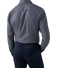 Slim-Fit Elevated Stripe Dress Shirt