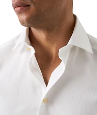 Contemporary-Fit Elevated Piqué Dress Shirt