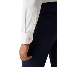 Contemporary-Fit Elevated Piqué Dress Shirt