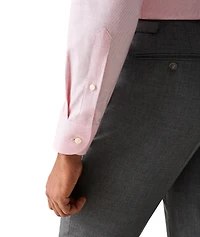 Slim-Fit Solid Oxford Dress Shirt