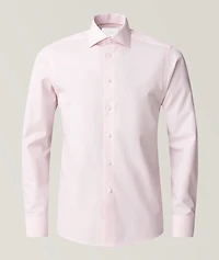 Contemporary-Fit Elevated Piqué Dress Shirt