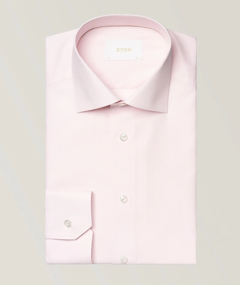 Contemporary-Fit Elevated Piqué Dress Shirt