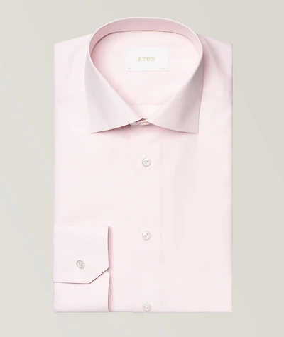 Contemporary-Fit Elevated Piqué Dress Shirt