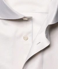 Slim-Fit Mélange Dress Shirt