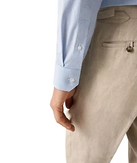 Slim-Fit Elevated Stripe Dress Shirt