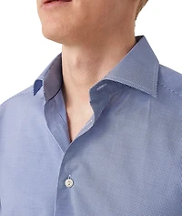 Contemporary-Fit Check Twill Dress Shirt