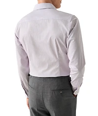 Contemporary-Fit Micro-Geometric Dress Shirt