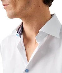 Contemporary-Fit Twill Dress Shirt