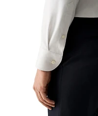 Slim-Fit Mélange Dress Shirt