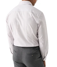 Slim-Fit Micro-Print Dress Shirt