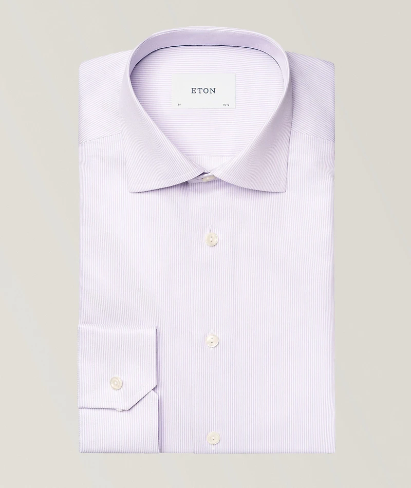 Contemporary-Fit Stripe Dress Shirt