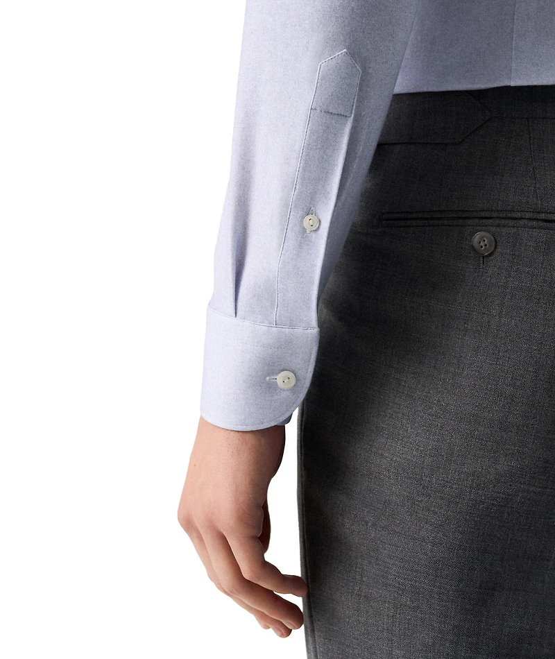 Slim-Fit Solid 4Flex Dress Shirt