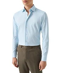 Slim-Fit Solid 4Flex Dress Shirt