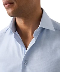 Contemporary-Fit Semi-Solid Dress Shirt