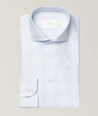 Contemporary-Fit Check Elevated Dress Shirt
