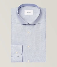 Contemporary-Fit Textured Dress Shirt