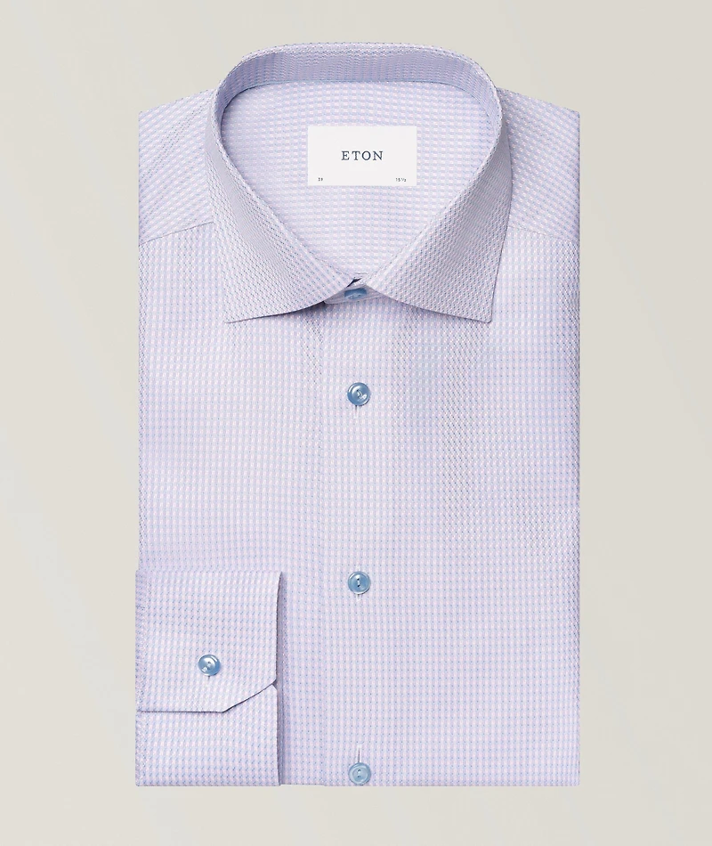 Contemporary-Fit Twill Dress Shirt