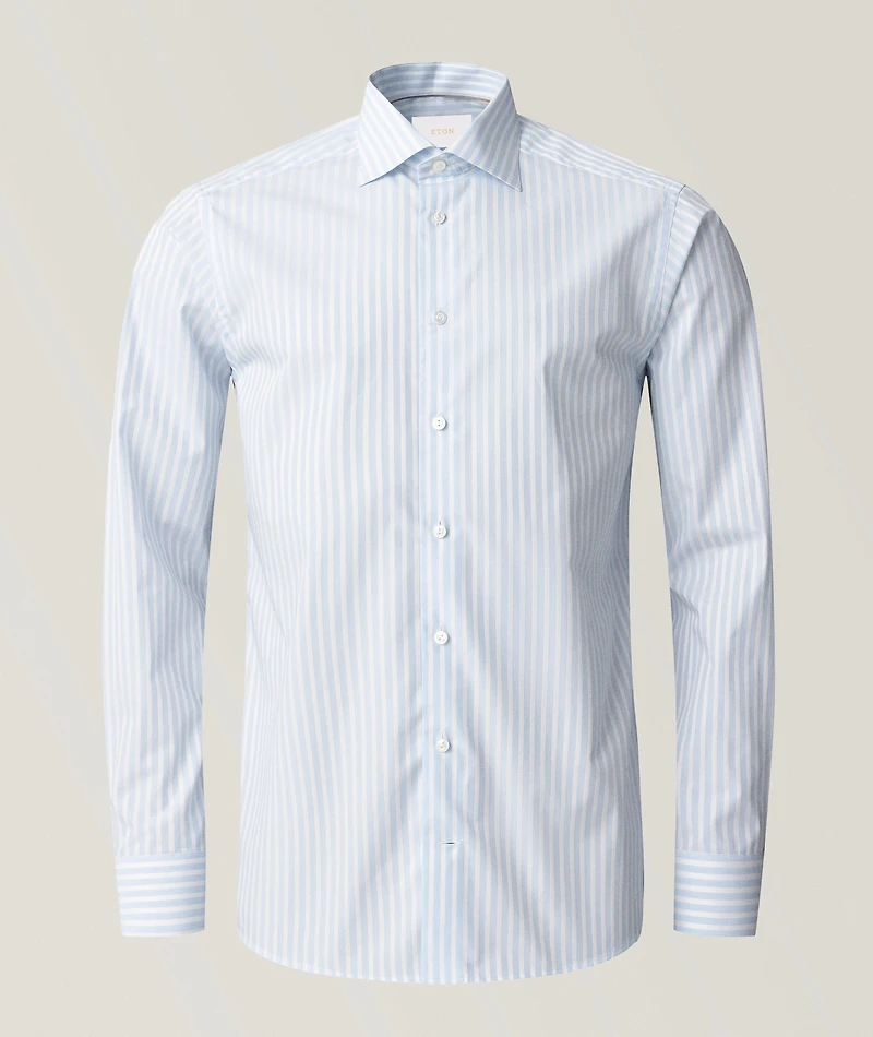 Slim-Fit Elevated Bengal Stripe Shirt