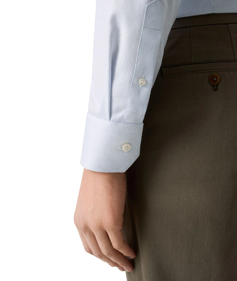 Contemporary-Fit Herringbone Dress Shirt