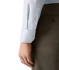 Contemporary-Fit Herringbone Dress Shirt