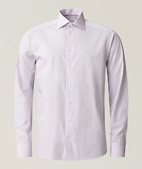 Contemporary-Fit Elevated Stripe Dress Shirt
