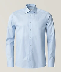 Contemporary-Fit Elevated Piqué Dress Shirt