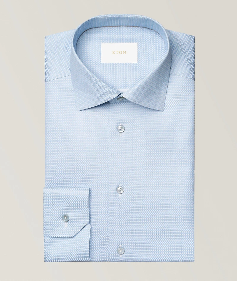 Contemporary-Fit Elevated Piqué Dress Shirt