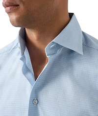 Contemporary-Fit Elevated Piqué Dress Shirt
