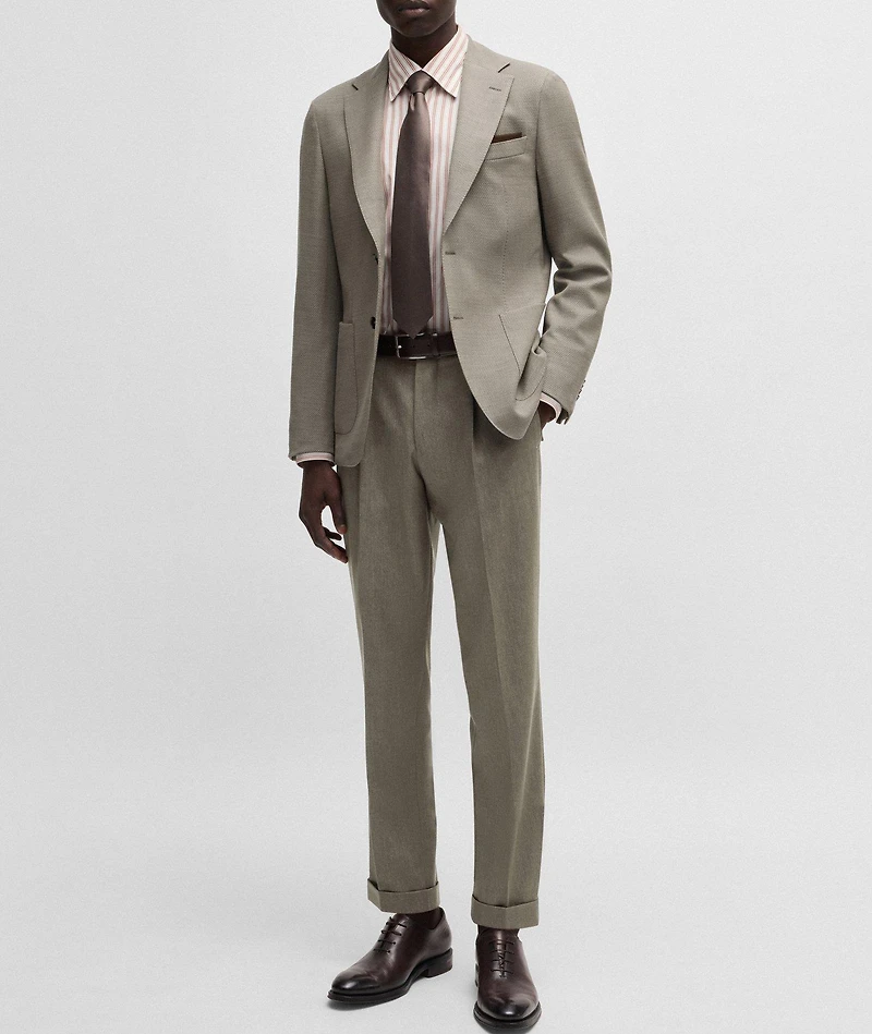 Heston Wool-Blend Performance Sport Jacket