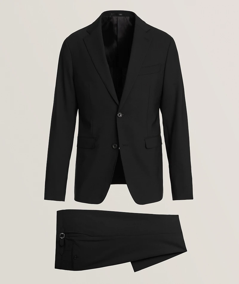 Performance Stretch-Virgin Wool Suit