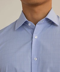 Plaid Cotton Dress Shirt