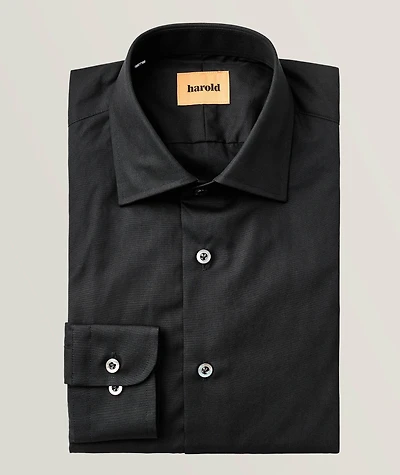 Cotton Poplin Dress Shirt
